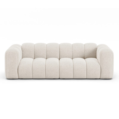 Sofa 3-osobowa Lupine jasnobeżowy szenil Micadoni