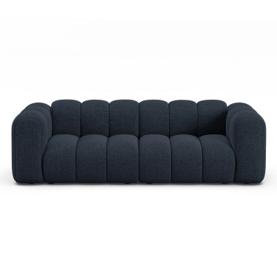 Sofa 3-osobowa Lupine morski-niebieski szenil Micadoni