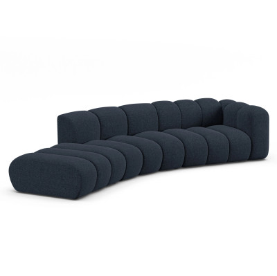 Sofa 5-osobowa Lupine granatowy szenil Micadoni