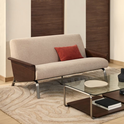 Amsen sofa 2-person light brown Kave Home