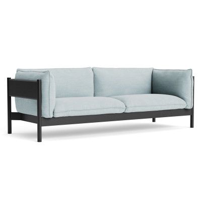 Sofa Arbour 3 os. Raas 722 - czarny lakierowany buk HAY