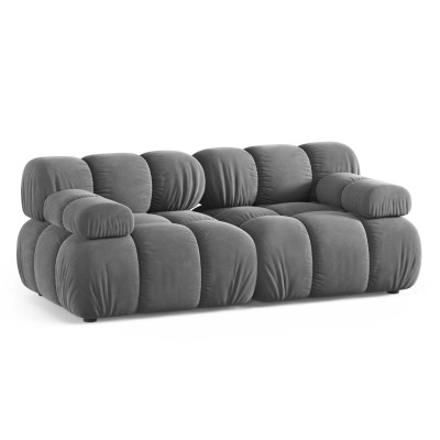 Sofa Bellis 2-osobowa szara Micadoni