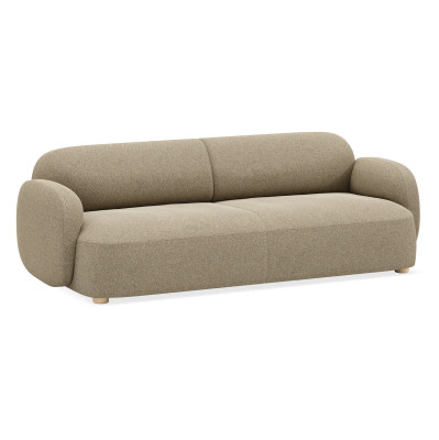 Sofa Gem 3-osobowa Brusvik Light Brown Northern