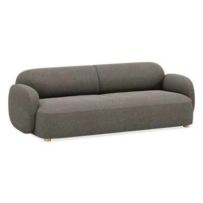 Sofa Gem 3-osobowa Grace Warm Grey Northern