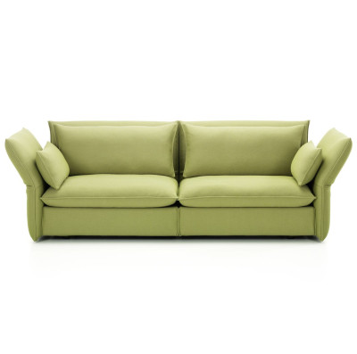 Sofa Mariposa 3-seater Credo sand avocado Vitra