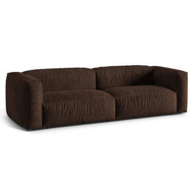 Sofa Martina 3-osobowa br�zowa Micadoni