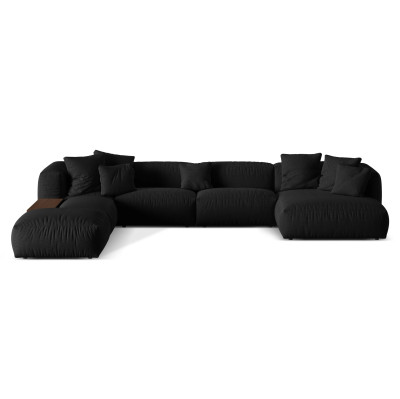 Sofa naro�na modu�owa Martina czarna Micadoni