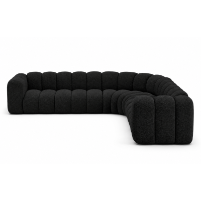 Sofa narożnikowa Lupine czarna Micadoni