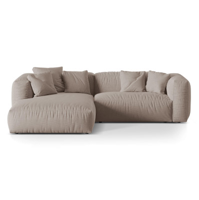 Sofa narożnikowa Martina ciemnobeżowa Micadoni