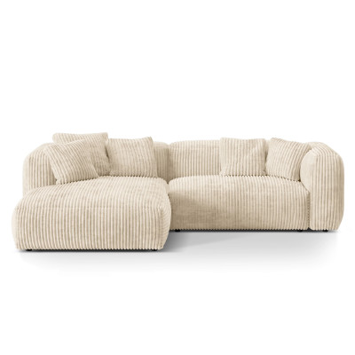 Sofa naro�nikowa Martina jasnobe�owy sztruks Micadoni