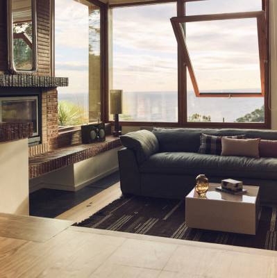 Sofa Nomad 305 cm royal velvet espresso HKliving