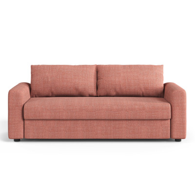 Sofa z funkcją spania David czerwona Micadoni