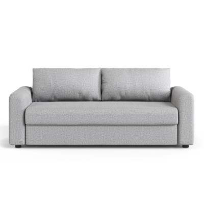 Sofa z funkcją spania David jasnoszara Micadoni