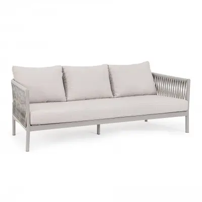 Sofa Ogrodowa Elia 3 Os. Piaskowa