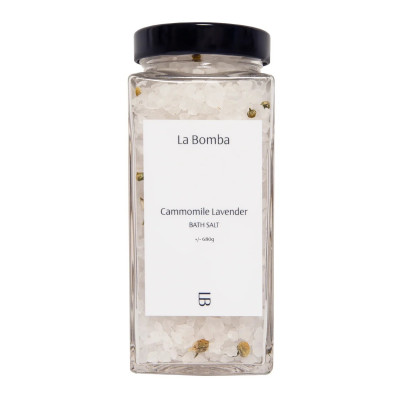 Sól morska do kąpieli Camomile Lavender La Bomba