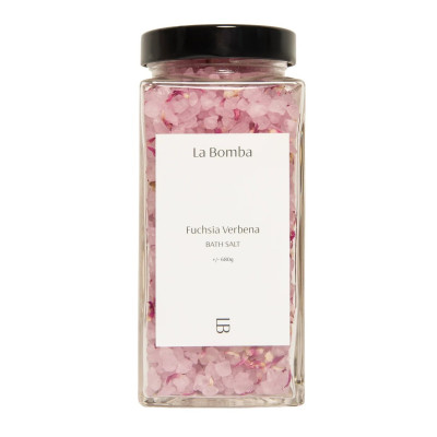 Sól morska do kąpieli Fuchsia Verbena La Bomba