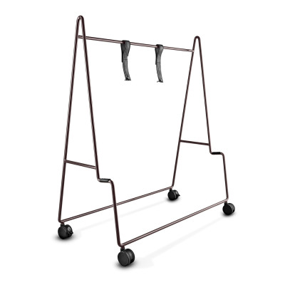 Stojak na kółkach pod telewizor Carry fioletowy Please Wait to be Seated