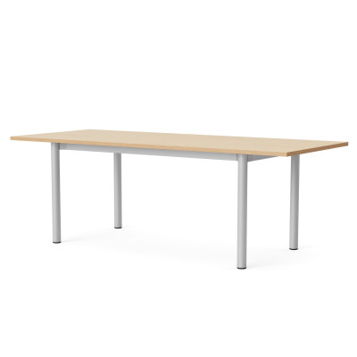 Stół Annex Overhang 220 cm lakierowany dąb, aluminiowa podstawa HAY