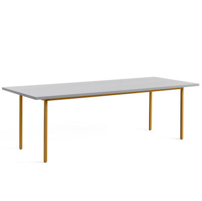 Stół Two-Colour 240 Cm Jasnoszary-Ochra Hay