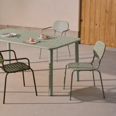 Brai zahradní stůl 180 cm tyrkysová Kave Home