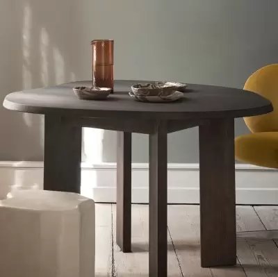 Stół Tarn 115 cm ciemny brąz Ferm Living