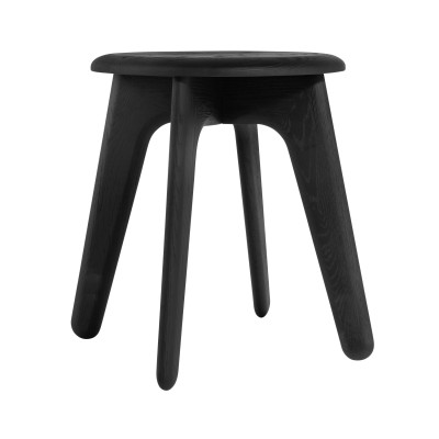Stołek Slab czarny dąb Tom Dixon