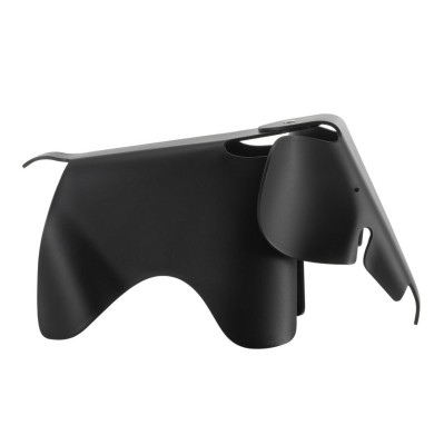 Stołek Eames Elephan RE czarny Vitra