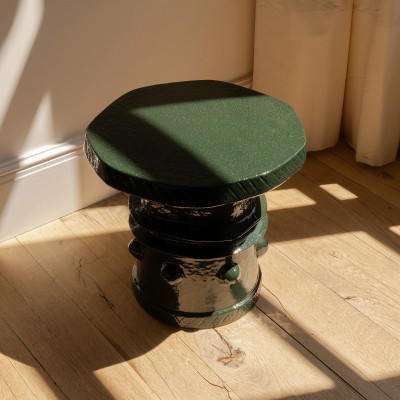 Stolik okazjonalny Clara zielony Serax