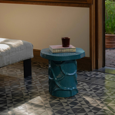 Stolik okazjonalny Mena niebieski Serax