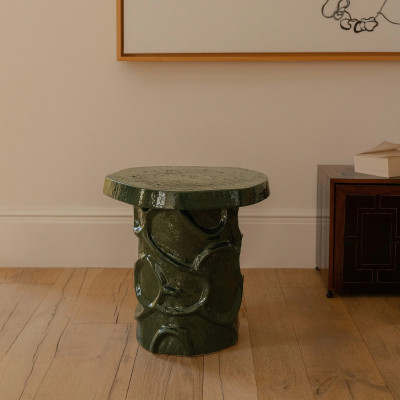 Stolik okazjonalny Mena zielony Serax