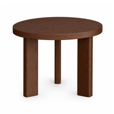 Noah occasional table, dark brown