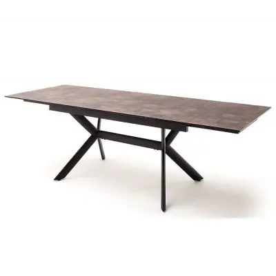 Stół rozkładany April 160-240 cm brązowy