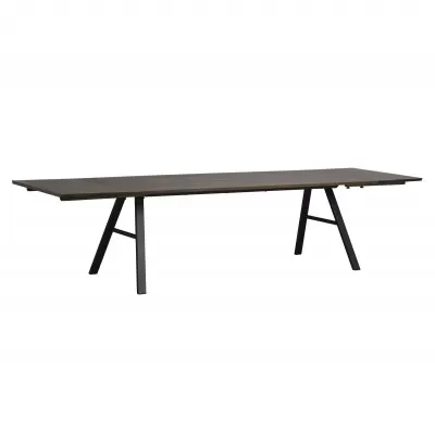 Stół rozkładany Brigham 220-320 cm dąb dziki ciemnobrązowy Rowico