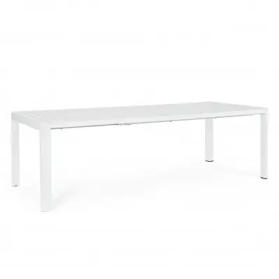 Stół rozkładany do ogrodu Kiplin 180-240 cm biały Bizzotto