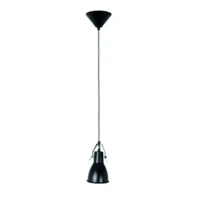 LAMPA WISZĄCA STIRRUP 1 CZARNA BTC