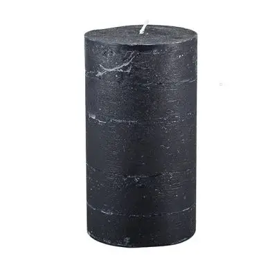 Świeca Pillar simply black h;18 cm 6 szt. Broste Copenhagen