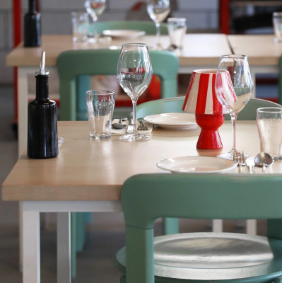 Świecznik na tealight Cantine czerwony &k Amsterdam