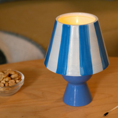 Świecznik na tealight Cantine niebieski &k Amsterdam