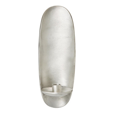 Świecznik ścienny Agape na długą świecę aluminiowy Ferm Living