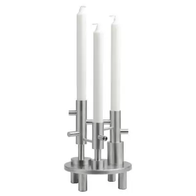 Świecznik Candleholder Large Stal Nierdzewna Fritz Hansen