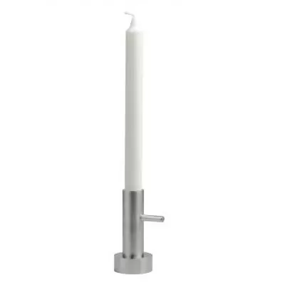 Świecznik Candleholder single 1 stal nierdzewna Fritz Hansen