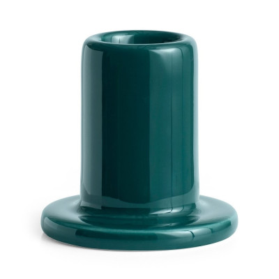 Świecznik Tube S ciemnozielony Hay