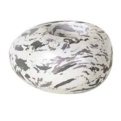 Świecznik na tealight Steen Light grey 4 szt. Broste Copenhagen