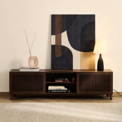 Beyla brown TV cabinet Kave Home