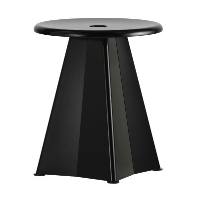 Kovová stolička černá Vitra