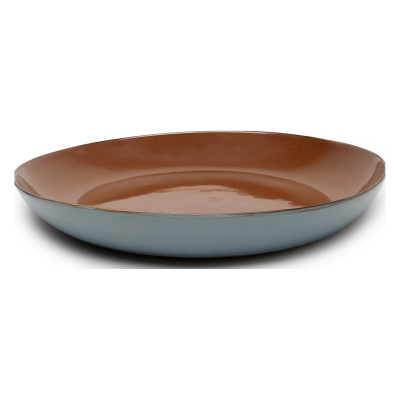 Terres de Reves Servierteller blau und rot Serax