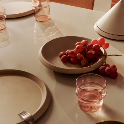 Talerz głęboki Erena 24 cm kremowy Ferm Living