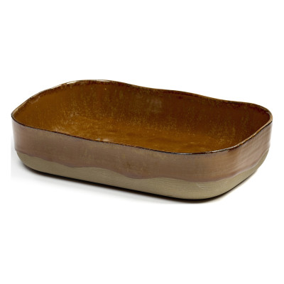 Talerz głęboki La Nouvelle 23 cm brązowy Serax