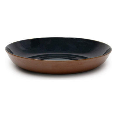 Terres de Reves tiefer Teller 23 cm rot und blau Serax