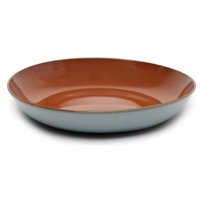 Terres de Reves tiefer Teller 23 cm blau-rot Serax